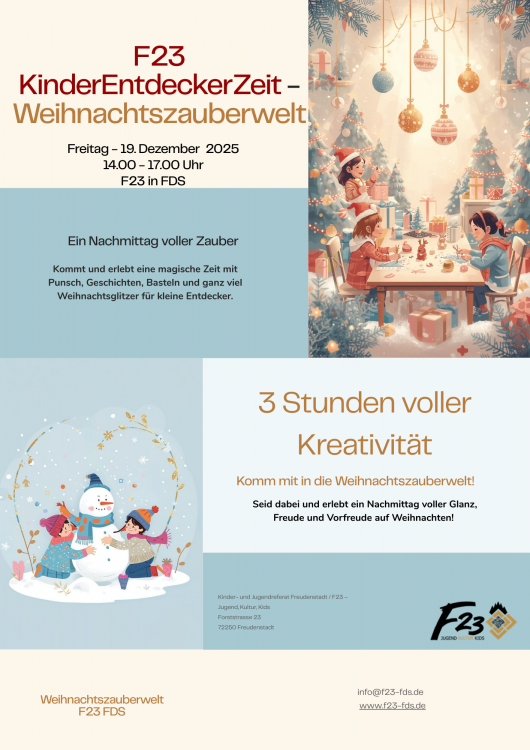 F23 Kids - Der offene Treff für Grundschulkinder